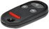 99375 by DORMAN - Keyless Entry Remote 4 Button