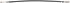 C660423 by DORMAN - Parking Brake Cable