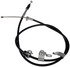 C661100 by DORMAN - Parking Brake Cable