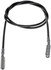 Dorman C661166 Parking Brake Cable Parking Brake Cable