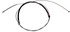 C92439 by DORMAN - Parking Brake Cable