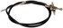 C93804 by DORMAN - Parking Brake Cable