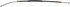 Dorman C93623 Parking Brake Cable Parking Brake Cable