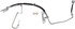 H620144 by DORMAN - Brake Hydraulic Hose