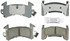 Raybestos ATD154C Disc Brake Pad Set Brake Parts Inc Raybestos AT Overstock Ceramic Disc Brake Pad Set