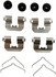 HW13811 by DORMAN - Disc Brake Hardware Kit