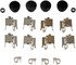 HW13821 by DORMAN - Disc Brake Hardware Kit