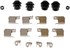 HW13821 by DORMAN - Disc Brake Hardware Kit