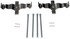 HW13927 by DORMAN - Disc Brake Hardware Kit