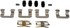 HW13652 by DORMAN - Disc Brake Hardware Kit