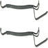 HW5408B by DORMAN - Disc Brake Anti-Rattle Clip Set