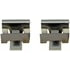 HW5412B by DORMAN - Disc Brake Anti-Rattle Clip Set