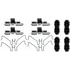 HW5769 by DORMAN - Disc Brake Hardware Kit