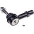 Dorman TO85435 Steering Tie Rod End Steering Tie Rod End - Front, Outer, Silver Coated, Steel, 105.5mm Length