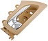 79877 by DORMAN - Interior Door Handle Chrome Lever Front Left Beige Housing