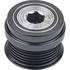 206-48018 by J&N - Pulley 6-Grooves, Decoupler, 0.67" / 17mm ID, 2.48" / 63mm OD