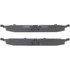 104.13081 by CENTRIC - Posi Quiet Semi-Metallic Brake Pads with Hardware