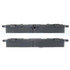 104.14060 by CENTRIC - Posi Quiet Semi-Metallic Brake Pads with Hardware