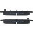 Centric 104.15960 Disc Brake Pad Set Posi Quiet Semi-Metallic Brake Pads with Hardware