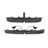 Centric 105.02151 Disc Brake Pad Set Posi Quiet Ceramic Brake Pads with Shims and Hardware