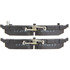 105.1465 by CENTRIC - Posi Quiet Ceramic Brake Pads with Shims and Hardware