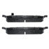 105.17190 by CENTRIC - Posi Quiet Ceramic Brake Pads with Shims and Hardware