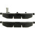 105.16791 by CENTRIC - Posi Quiet Ceramic Brake Pads with Shims and Hardware