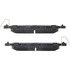 105.18520 by CENTRIC - Posi Quiet Ceramic Brake Pads with Shims and Hardware