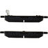 Centric 105.60280 Disc Brake Pad Set Posi Quiet Ceramic Brake Pads with Shims