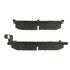 102.03090 by CENTRIC - C-Tek Semi-Metallic Brake Pads with Shims