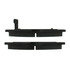 102.03730 by CENTRIC - C-Tek Semi-Metallic Brake Pads with Shims