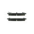102.03780 by CENTRIC - C-Tek Semi-Metallic Brake Pads with Shims