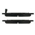 102.03900 by CENTRIC - C-Tek Semi-Metallic Brake Pads with Shims
