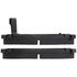 102.04800 by CENTRIC - C-Tek Semi-Metallic Brake Pads with Shims