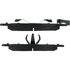 105.06740 by CENTRIC - Posi Quiet Ceramic Brake Pads with Shims and Hardware