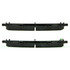 105.06790 by CENTRIC - Posi Quiet Ceramic Brake Pads with Shims and Hardware