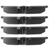 105.09870 by CENTRIC - Posi Quiet Ceramic Brake Pads with Shims and Hardware