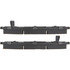 105.11590 by CENTRIC - Posi Quiet Ceramic Brake Pads with Shims and Hardware