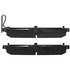 105.11800 by CENTRIC - Posi Quiet Ceramic Brake Pads with Shims and Hardware