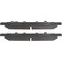 105.10750 by CENTRIC - Posi Quiet Ceramic Brake Pads with Shims and Hardware