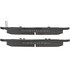 105.10800 by CENTRIC - Posi Quiet Ceramic Brake Pads with Shims and Hardware