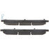 105.12640 by CENTRIC - Posi Quiet Ceramic Brake Pads with Shims and Hardware