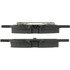 102.10600 by CENTRIC - C-Tek Semi-Metallic Brake Pads with Shims