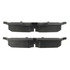 102.12040 by CENTRIC - C-Tek Semi-Metallic Brake Pads with Shims
