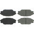 102.06050 by CENTRIC - C-Tek Semi-Metallic Brake Pads with Shims