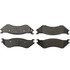 102.07020 by CENTRIC - C-Tek Semi-Metallic Brake Pads with Shims