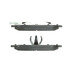 102.08750 by CENTRIC - C-Tek Semi-Metallic Brake Pads with Shims