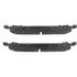 102.09741 by CENTRIC - C-Tek Semi-Metallic Brake Pads with Shims