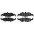 104.06330 by CENTRIC - Posi Quiet Semi-Metallic Brake Pads with Hardware