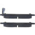 Centric 104.06980 Disc Brake Pad Set Posi Quiet Semi-Metallic Brake Pads with Hardware